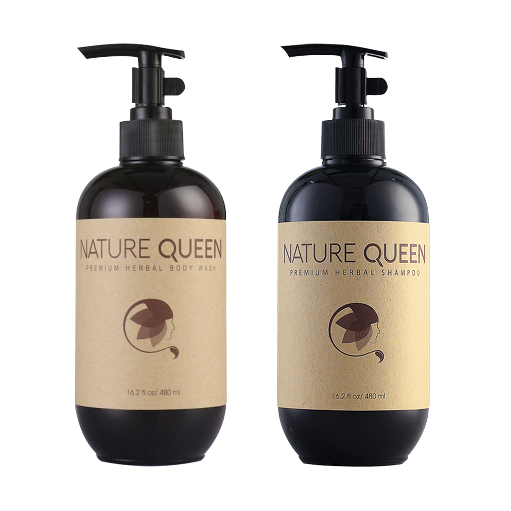 Nature Queen Shampoo And Body Wash 480ml - Longdan Official Online Store
