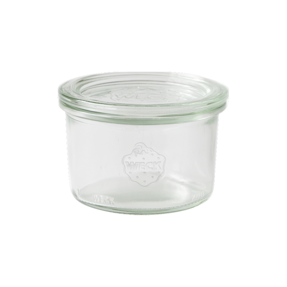 WECK Mold Jar 200ml (Round Rim: 80mm) - Longdan Online Supermarket