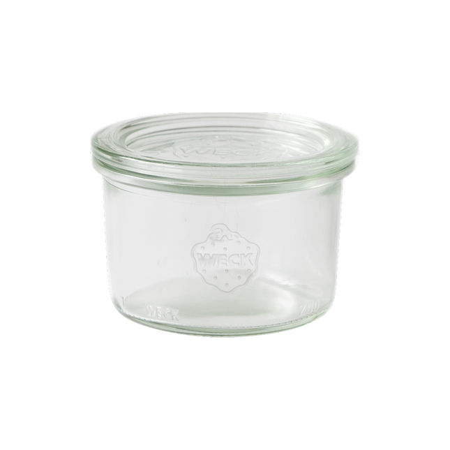 WECK Mold Jar 200ml (Round Rim: 80mm) - Longdan Online Supermarket