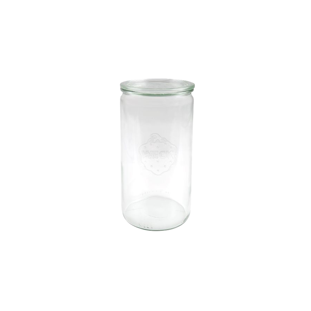 WECK Cylinder Jar 1575ml (Round Rim: 100mm) - Longdan Online Supermarket
