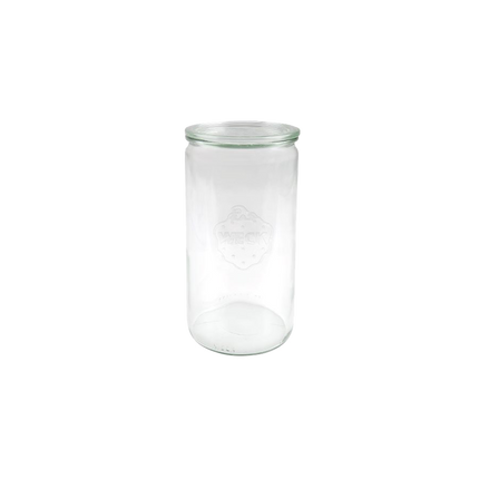 WECK Cylinder Jar 1575ml (Round Rim: 100mm) - Longdan Online Supermarket