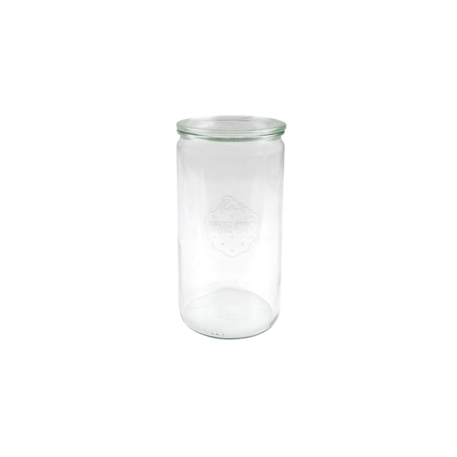 WECK Cylinder Jar 1575ml (Round Rim: 100mm) - Longdan Online Supermarket