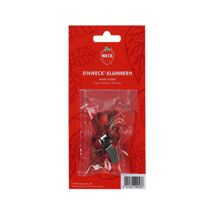 WECK Display Clips (Set of 6PCS) - Longdan Online Supermarket