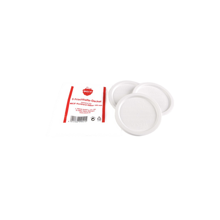 WECK Keep Fresh Cover (Round Rim: 100mm - Set of 5PCS) - Longdan Online Supermarket