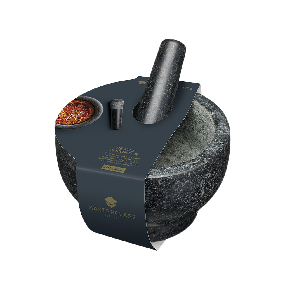 Master Class Mortar And Pestle 20Cm Marble - Longdan Official Online Store