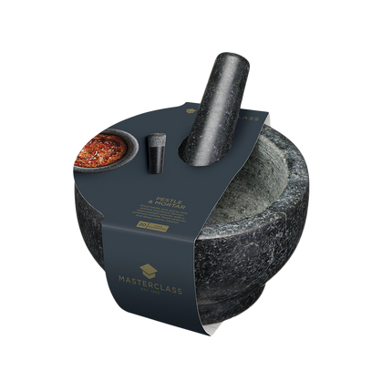 Master Class Mortar And Pestle 20Cm Marble - Longdan Official Online Store