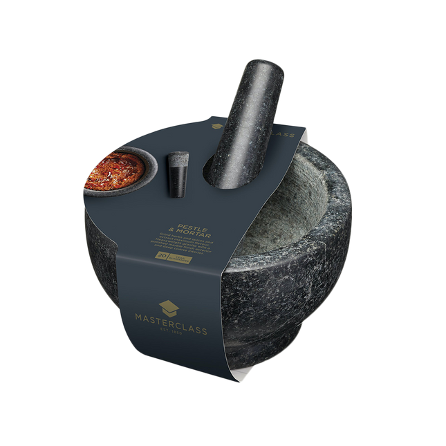 Master Class Mortar And Pestle 20Cm Marble - Longdan Official Online Store