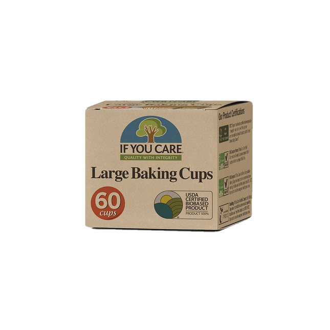 If You Care FSC Certified Large Baking Cups 60pcs - Longdan Online Supermarket