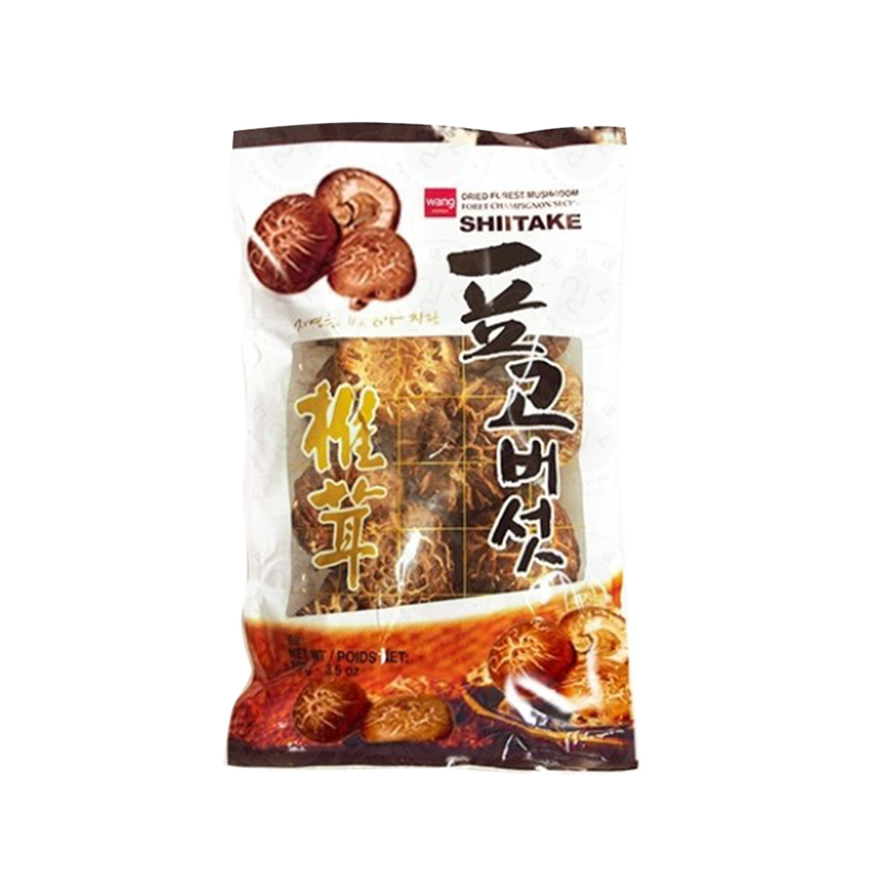 Wang Kosin Mushroom Shiitake 100g - Longdan Online Supermarket