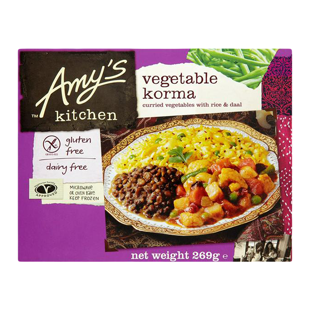AMY'S KITCHEN Indian Vegetable Korma 269g (Frozen) - Longdan Official