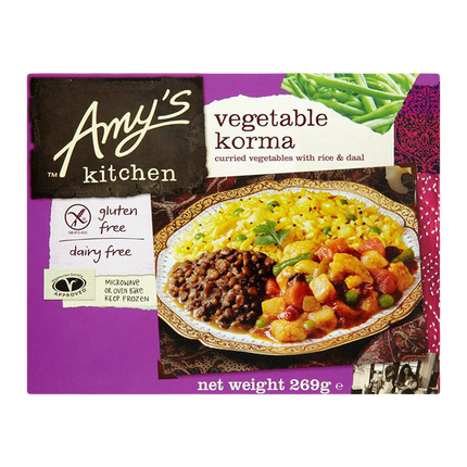 AMY'S KITCHEN Indian Vegetable Korma 269g (Frozen) - Longdan Official