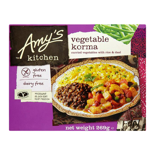 AMY'S KITCHEN Indian Vegetable Korma 269g (Frozen) - Longdan Official