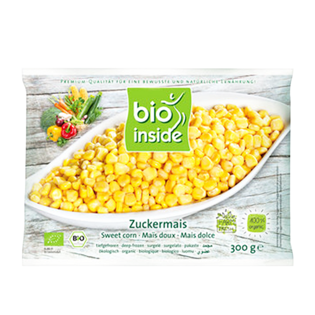 Bio Inside Organic Sweetcorn 300g (Frozen) - Longdan Official