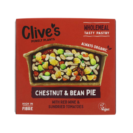 CLIVE'S Chestnut & Bean Cassoulet Pie 250g (Frozen) - Longdan Official