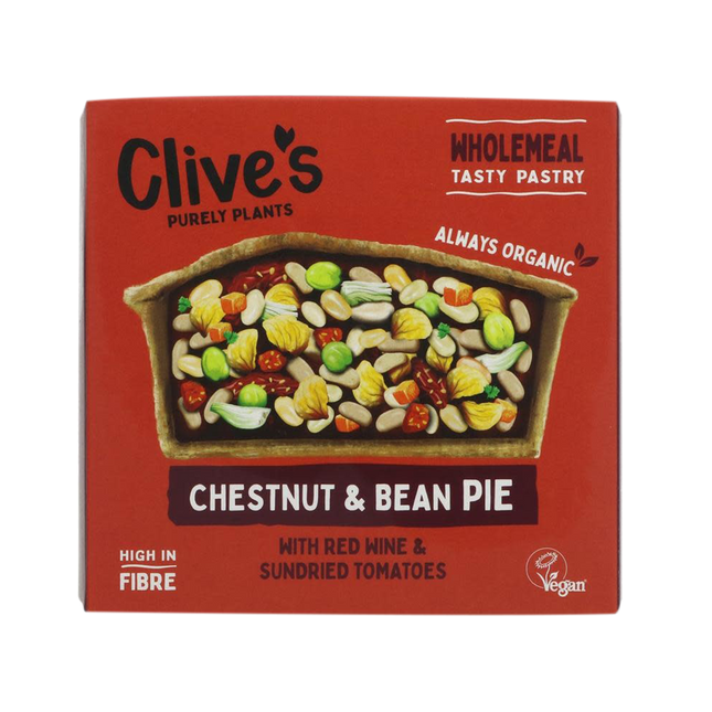 CLIVE'S Chestnut & Bean Cassoulet Pie 250g (Frozen) - Longdan Official