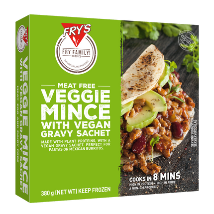 FRYS Vegan Mince 380g (Frozen) - Longdan Online Supermarket