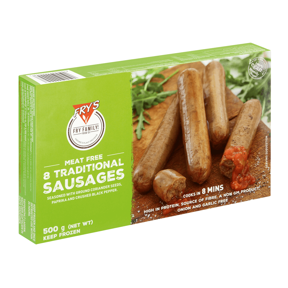 FRYS 8 Traditional Sausages 380g (Frozen) - Longdan Online Supermarket