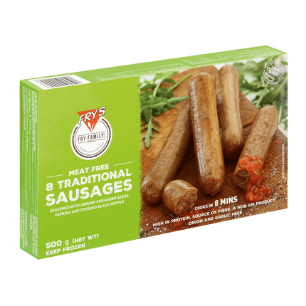 FRYS 8 Traditional Sausages 380g (Frozen) - Longdan Online Supermarket
