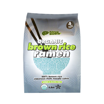 KING SOBA Organic Brown Rice Ramen 280g - Longdan Official