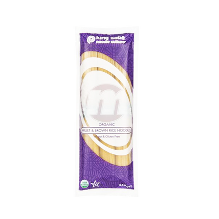 KING SOBA Millet & Brown Rice Noodles 250g - Longdan Official
