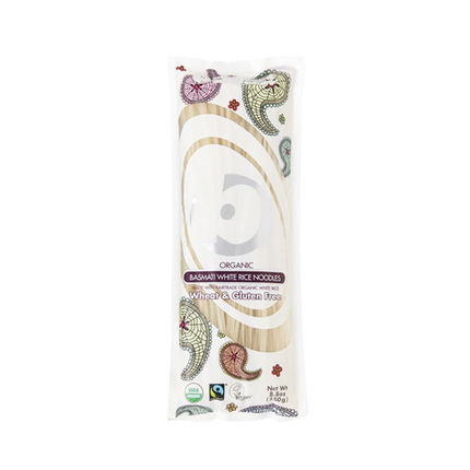 KING SOBA Og Basmati White Rice Noodles 250g - Longdan Official