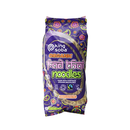 KING SOBA Pad Thai Noodles Fairtrade 250g - Longdan Official