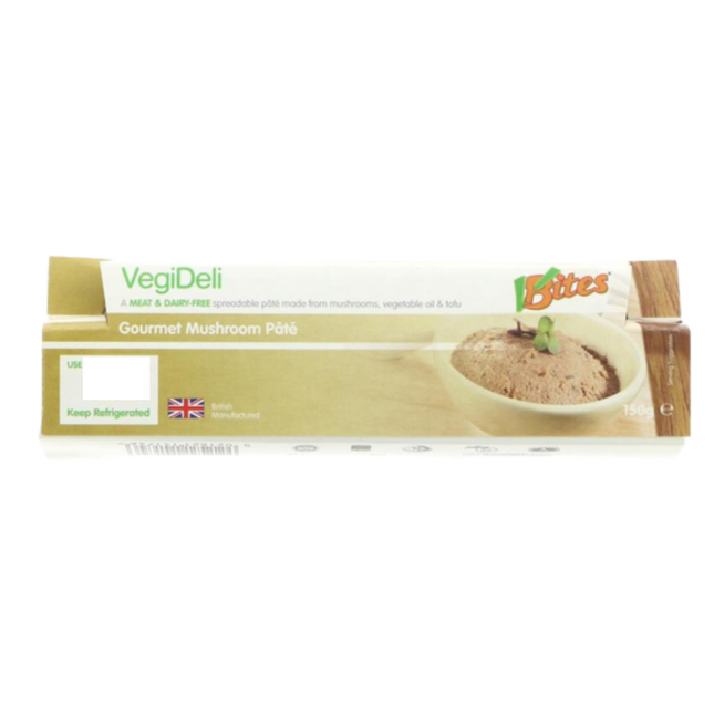 Vbites Vegideli Mushroom Pate 150g - Longdan Official