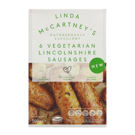 LINDA MCCARTNEY Lincolnshire Sausages 300g - Longdan Official