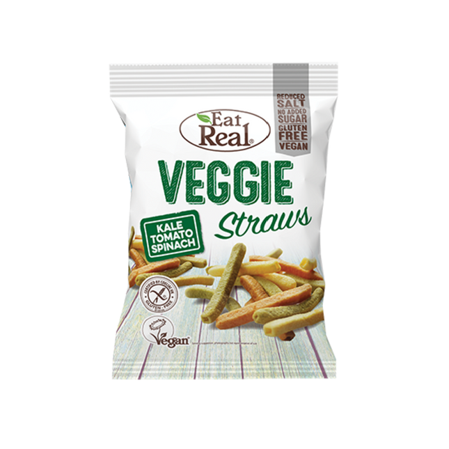 EAT REAL Veggie & Kale Straws 113g - Longdan Online Supermarket