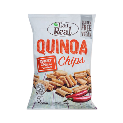 EAT REAL Quinoa Sweet Chilli Chips 80g - Longdan Official