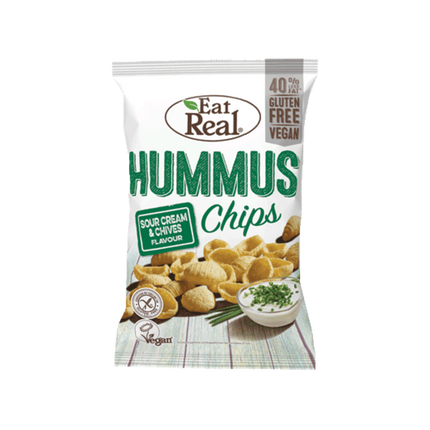 EAT REAL Hummus Sour Cream Chips 45g - Longdan Online Supermarket