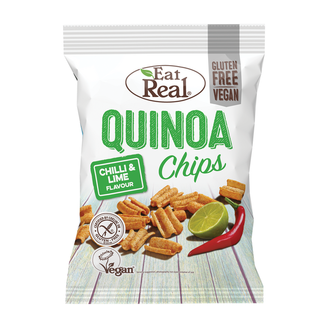 EAT REAL Quinoa Chilli & Lime Chips 30g - Longdan Online Supermarket