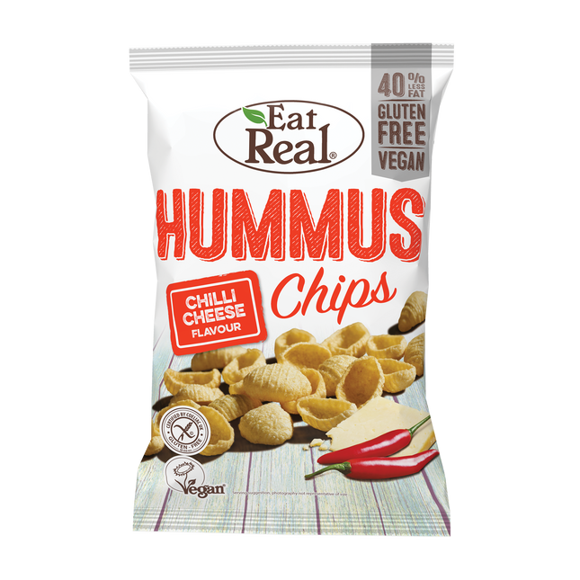 EAT REAL Hummus Chilli Cheez Chips 45g - Longdan Online Supermarket