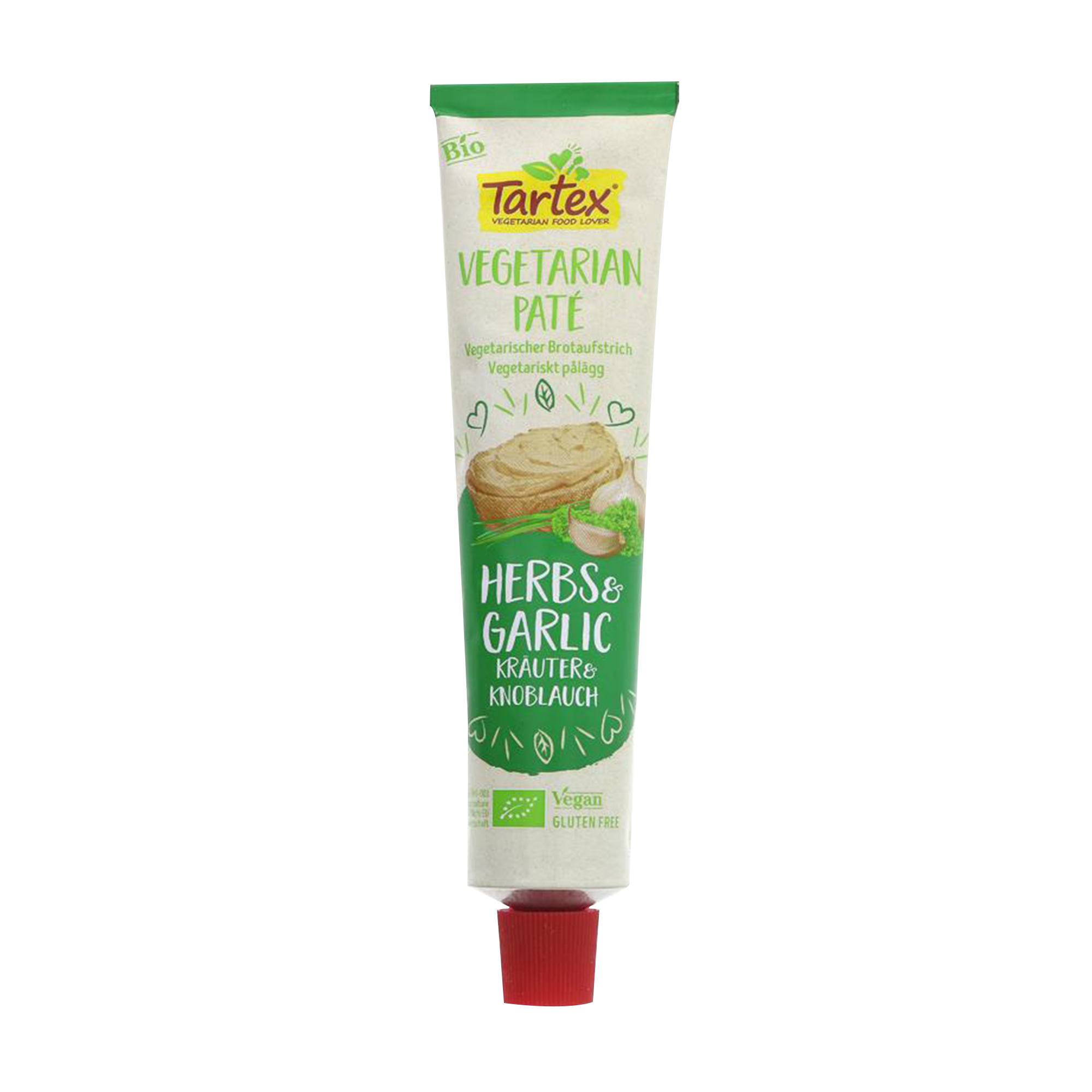 TARTEX Herb & Garlic Pate - Organic 200g - Longdan Online Supermarket
