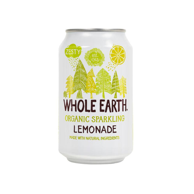 WHOLE EARTH Organic Lemonade 330ml (Case 24)