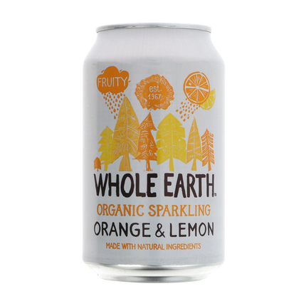 WHOLE EARTH Organic Orange & Lemonade 330ml - Longdan Online Supermarket
