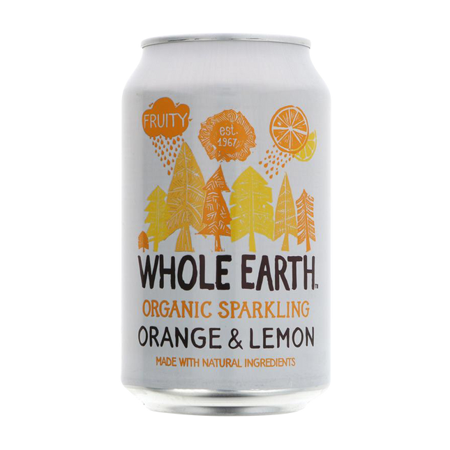 WHOLE EARTH Organic Orange & Lemonade 330ml - Longdan Online Supermarket