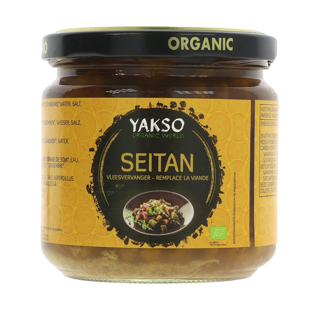 YAKSO Organic Seitan in Tamari 330g - Longdan Online Supermarket
