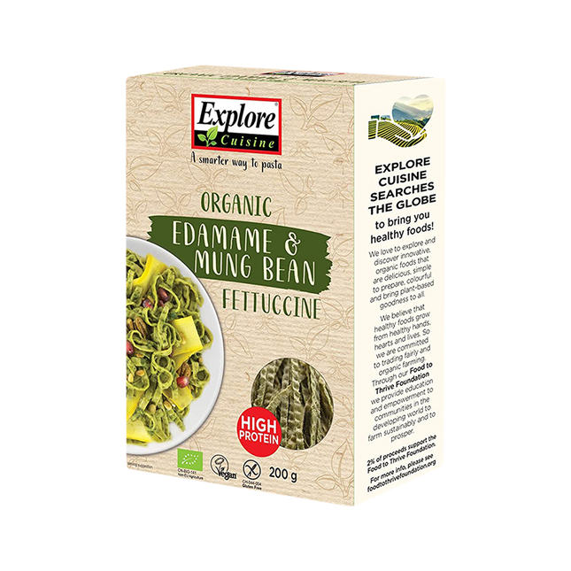 EXPLORE CUISINE Edamame Bean Spaghetti 200g - Longdan Official