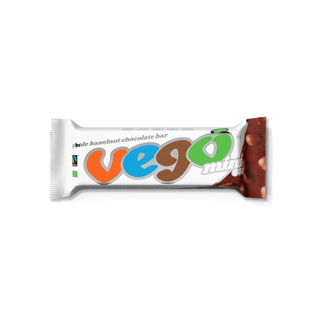 VEGO Organic Whole Hazelnut Chocolate Bar 150g - Longdan Official
