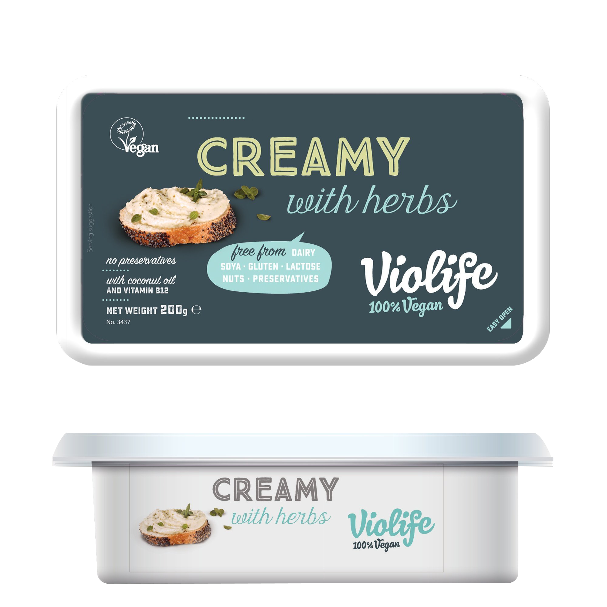 VIOLIFE Creamy Garlic & Herb 150g (Frozen) - Longdan Official