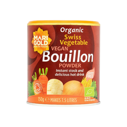 MARIGOLD ORG GF Bouillon Powder Red 150g (Case 6)