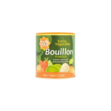 MARIGOLD GF Bouillon Powder Green - Yeast Free 150g (Case 6)