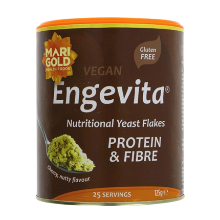 MARIGOLD Engevita Yeast Flakes Brown - GF 100g (Case 6)