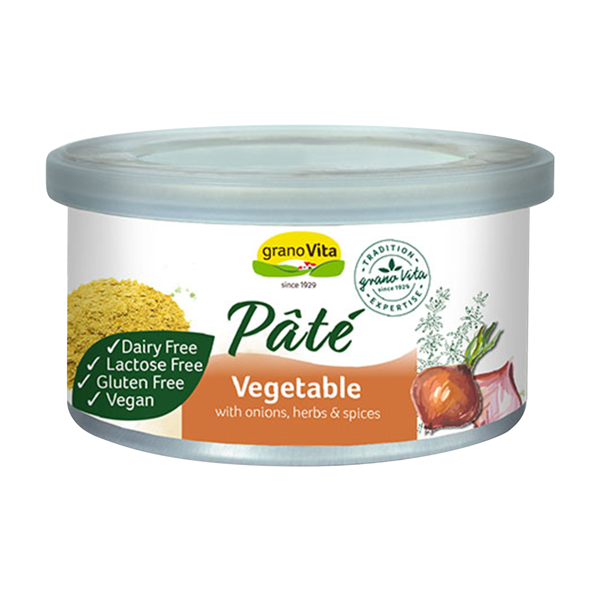 GRANOVITA Vegetable Pate TIN 125g - Longdan Online Supermarket