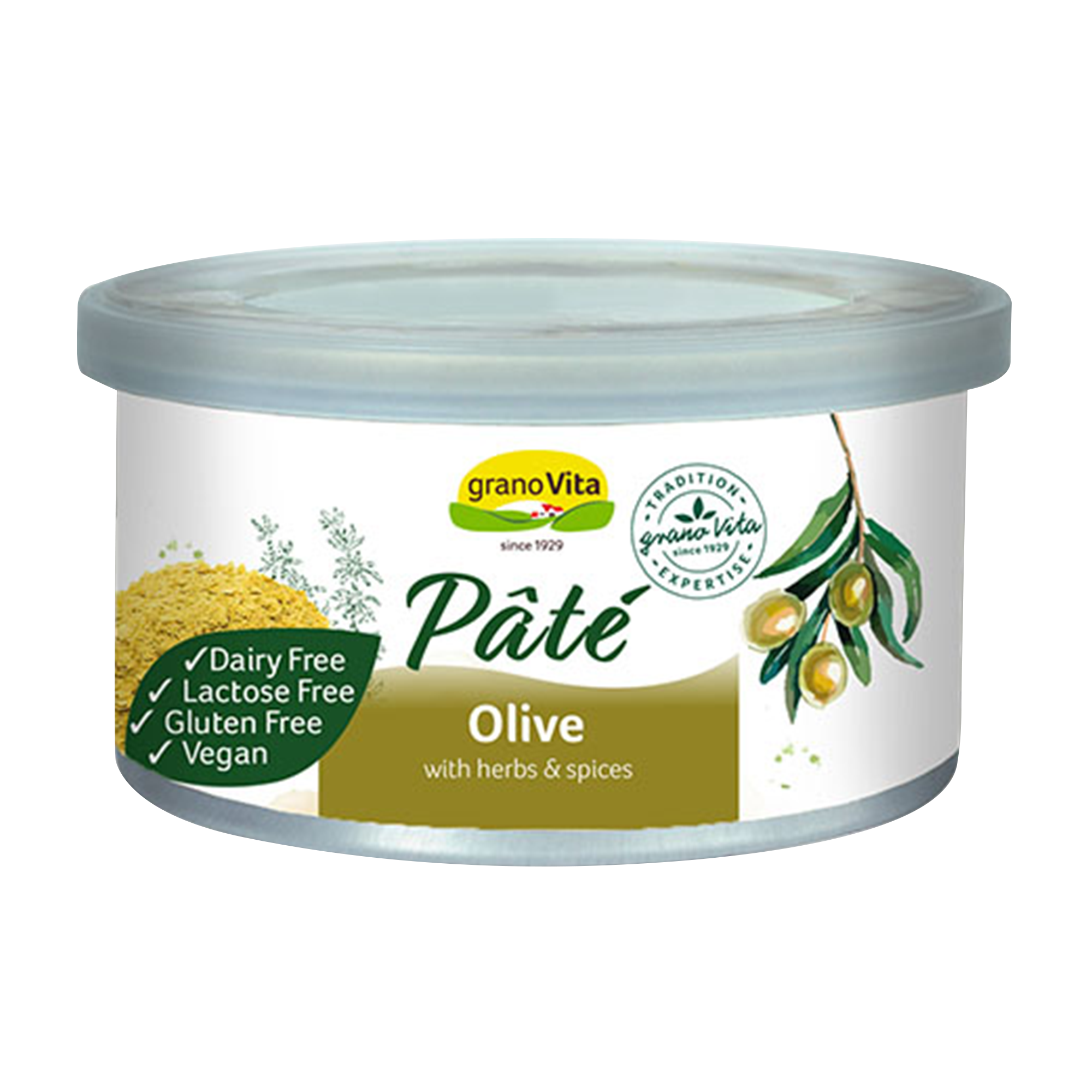 GRANOVITA Olive Pate TIN 125g - Longdan Online Supermarket