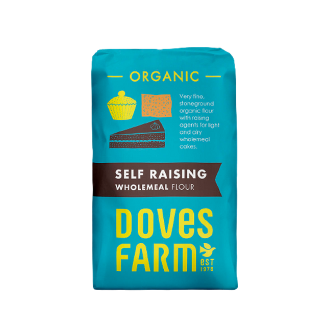 DOVES FARM Self Raising Wholemeal Flour (Stoneground) 1kg - Longdan Official