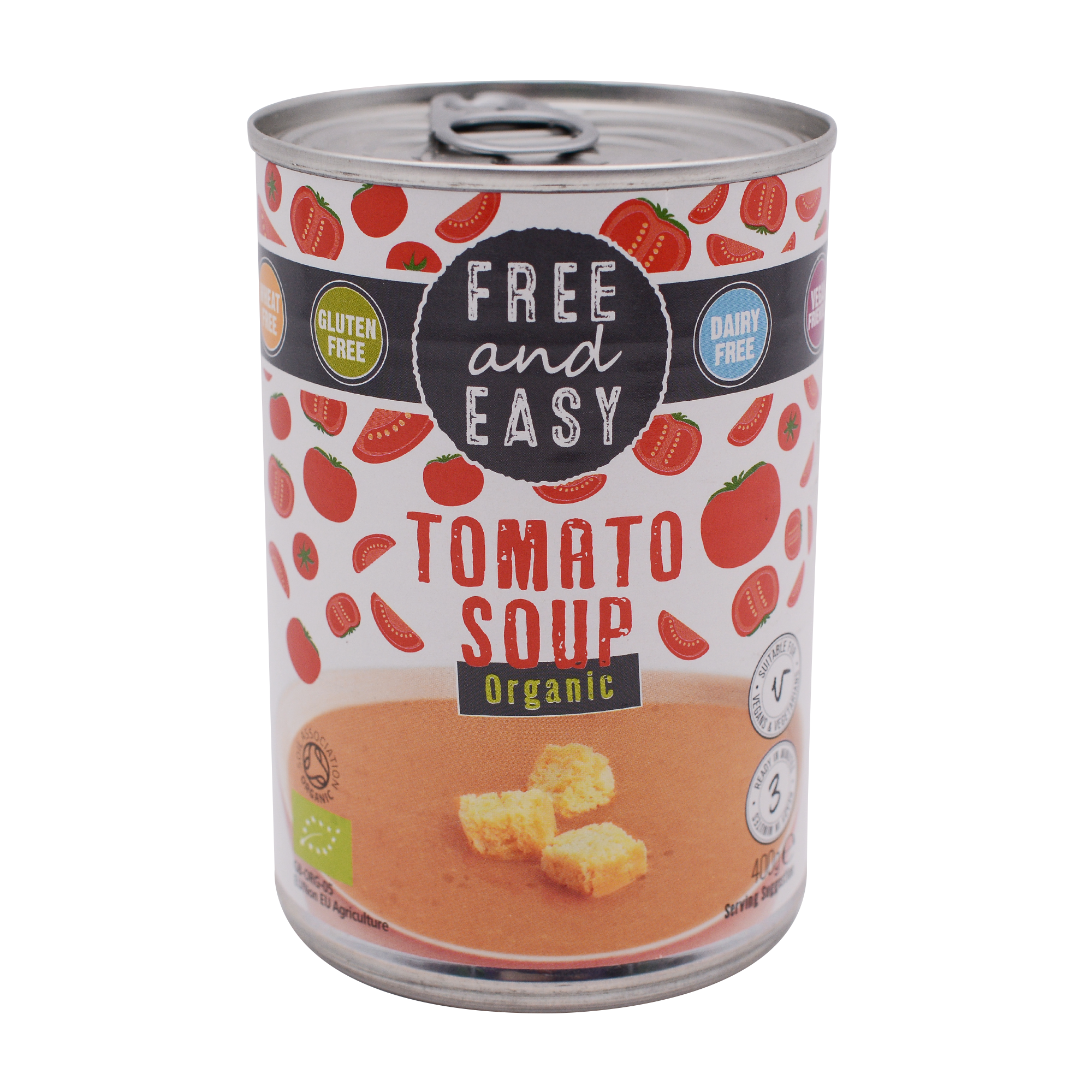 Free and Easy Organic Tomato Soup 400g - Longdan Online Supermarket