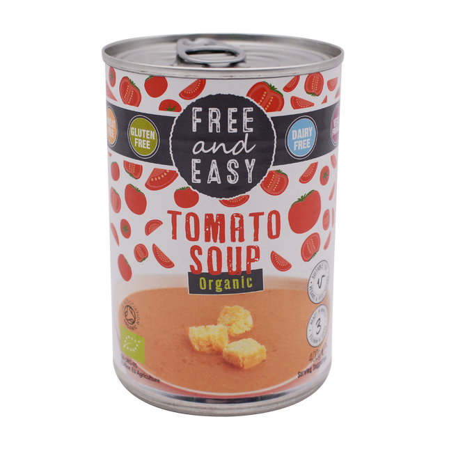 Free and Easy Organic Tomato Soup 400g - Longdan Online Supermarket