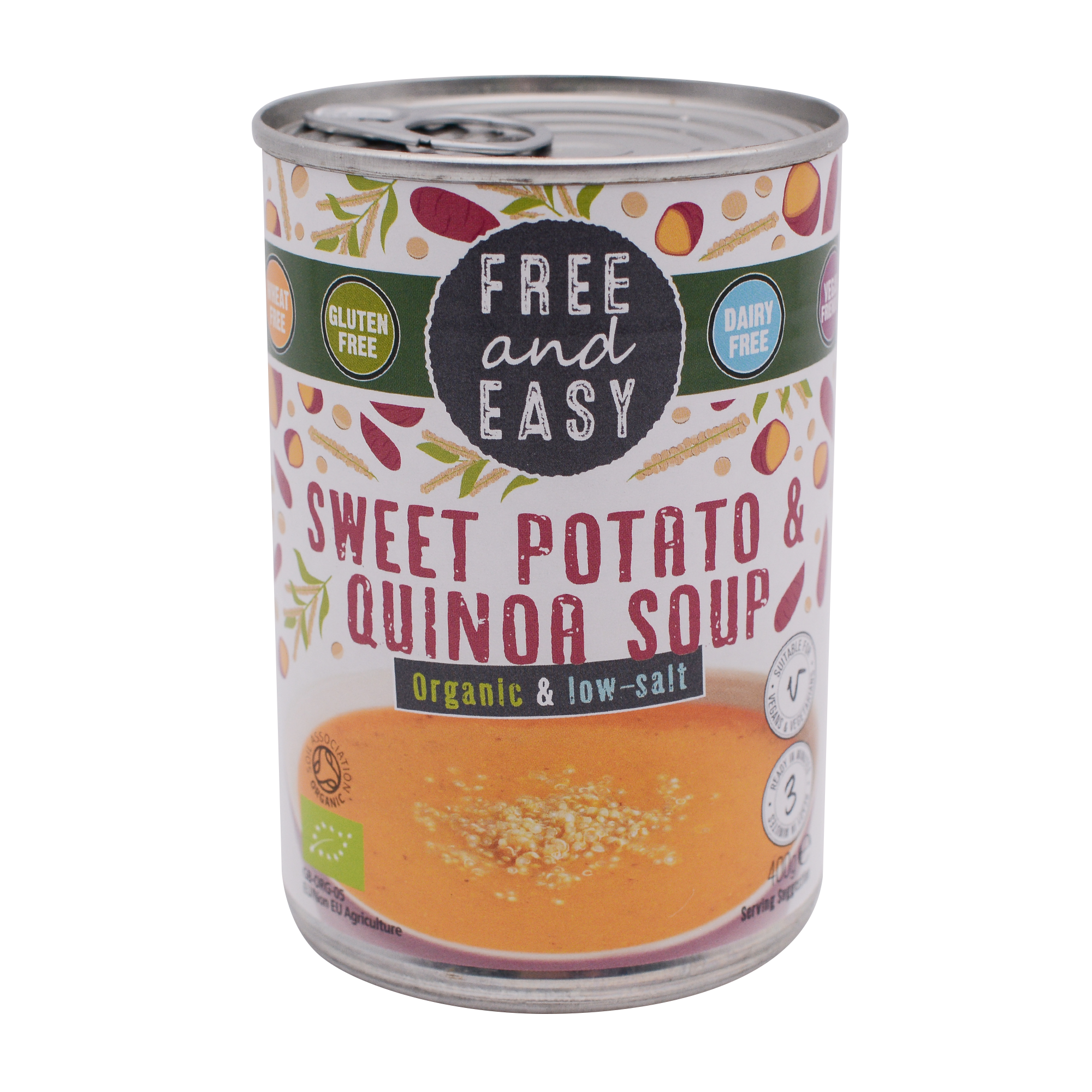 Free and Easy Organic Sweet Potato & Quinoa 400g - Longdan Online Supermarket